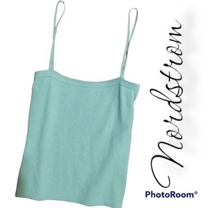 Nordstrom cashmere Y2k top tank spaghetti strap small medium